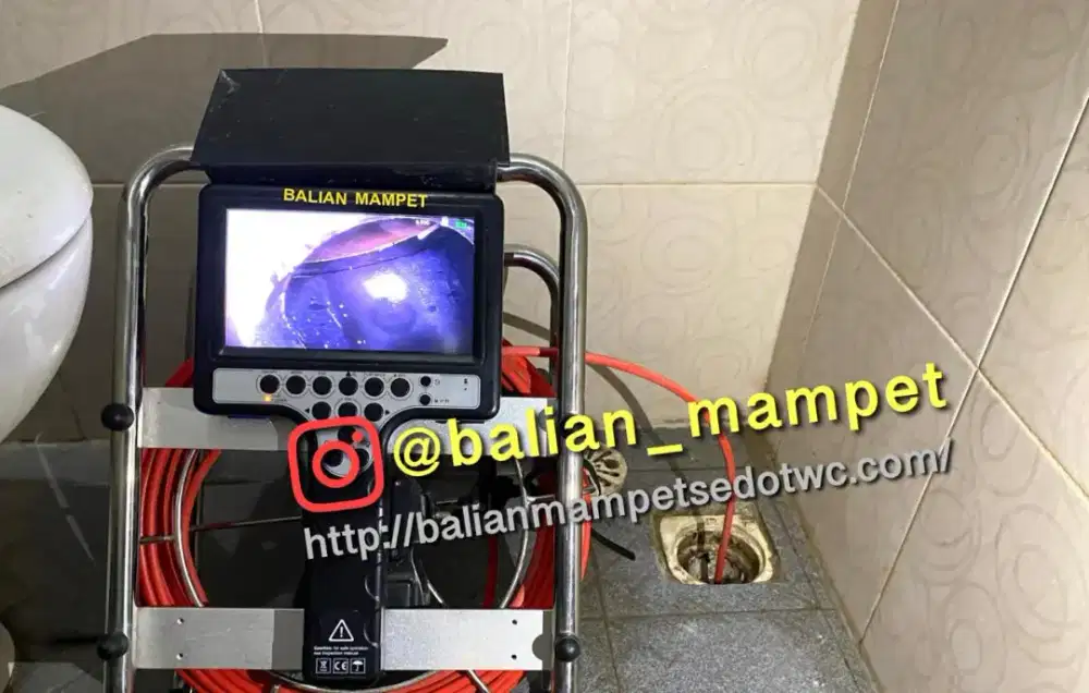 SALURAN BERSIH AHLI MAMPET KAMERA DI BALI