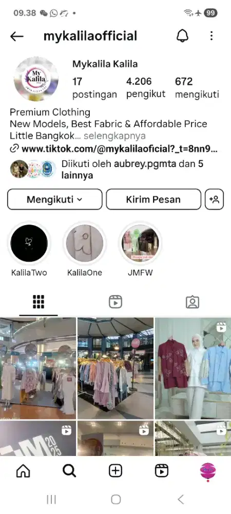 JAGA TOKO BAJU, KONTEN & HOST