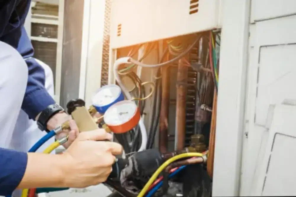 Terima service AC, mesin cuci, kulkas, pompa air, bongkar pasang AC