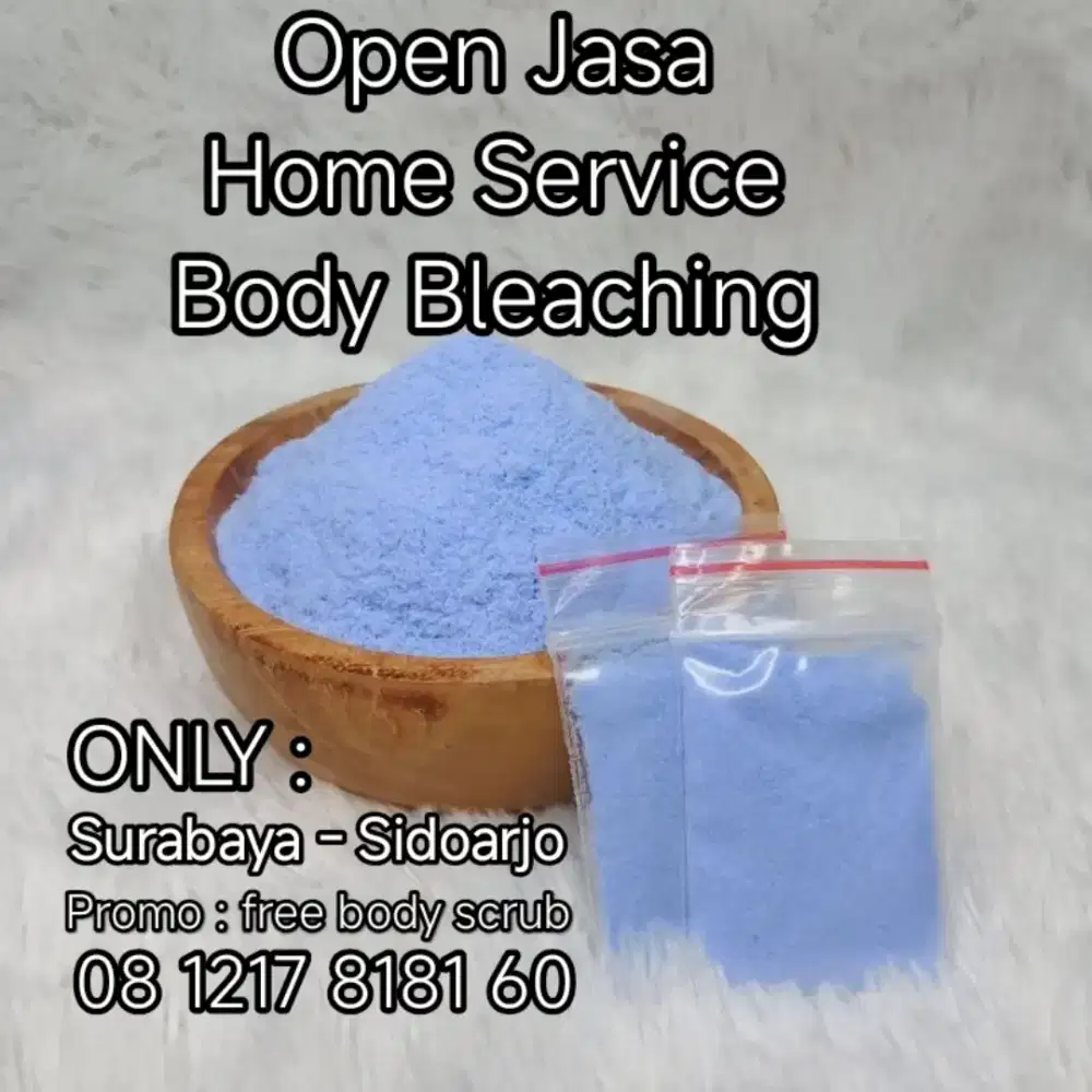 Jasa Home Service Body Bleaching Badan Panggilan Surabaya Sidoarjo