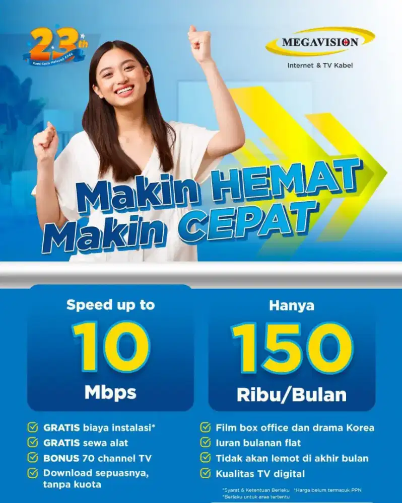 Pemasangan wifi megavision
