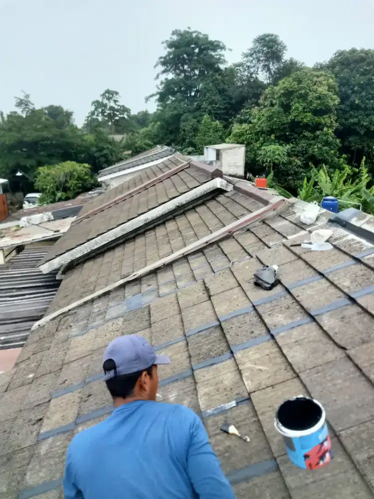 Tukang atap bocor ganti atap rumah