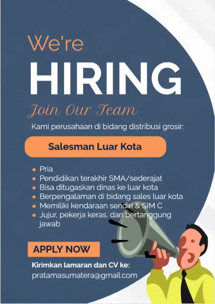 Salesman Luar Kota