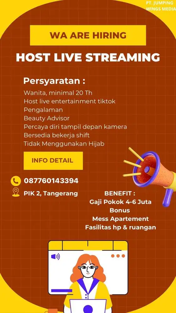 HOST LIVE streaming