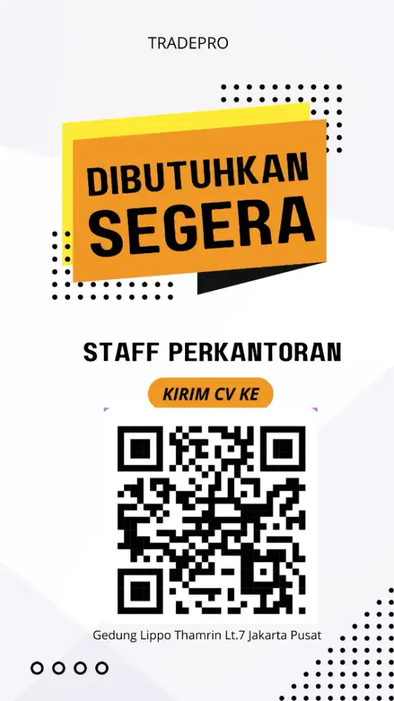 Lowongan Kerja Jakarta Pusat