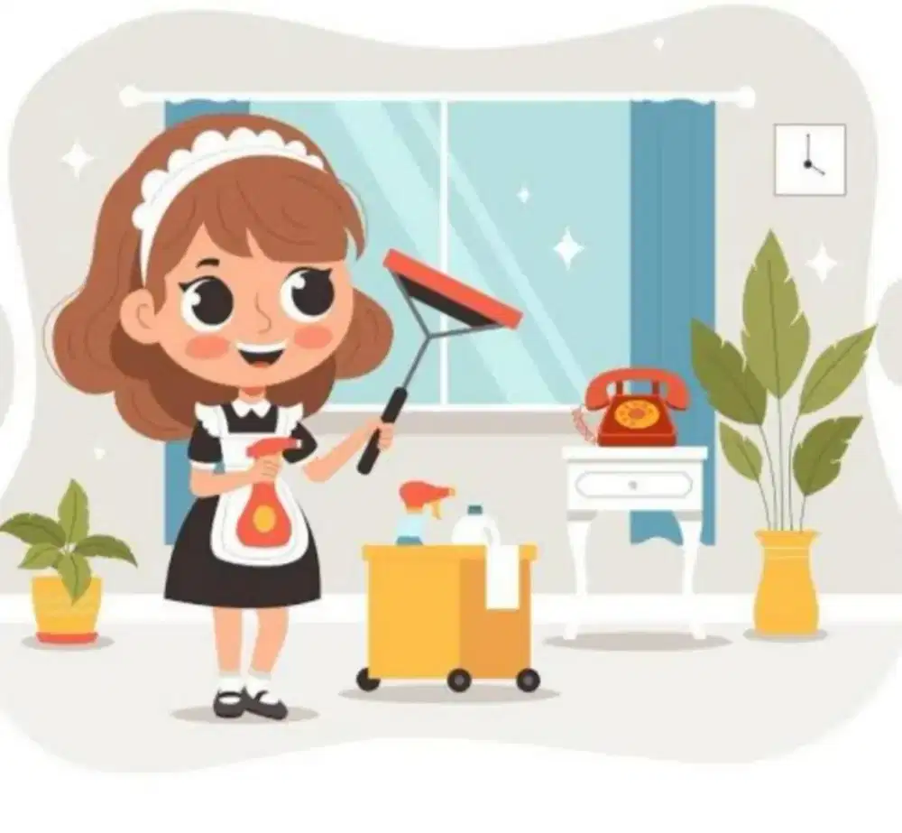 Asisten rumah tangga pulang pergi