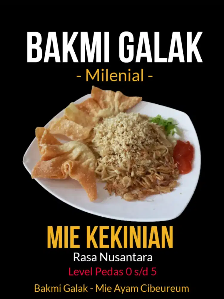 Kursus membuat mie dan mie ayam kekinian.