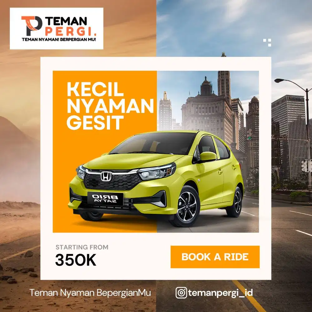 Kalau tiba-tiba mogok? Gampang, sewa mobilnya langsung diganti!
