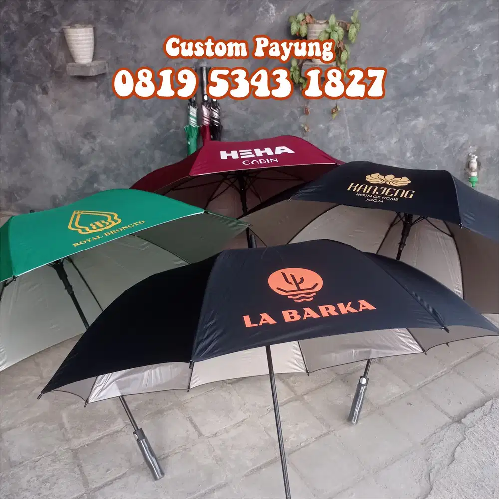 Sablon Payung - Moja Souvenir