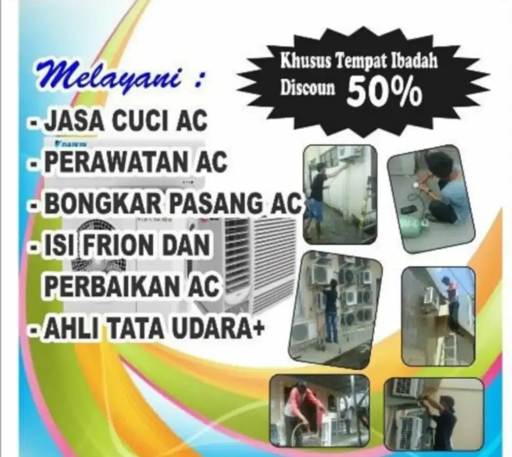 JASA PERBAIKAN AC BERGARANSI