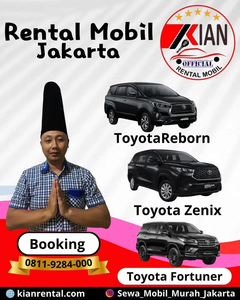 TERLARIS rental mobil tangerang sewa G lepas kunci avanza innova zenix