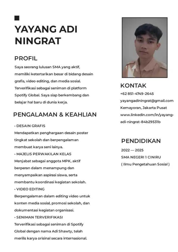 Siap Untuk Pekerjaan Apapun