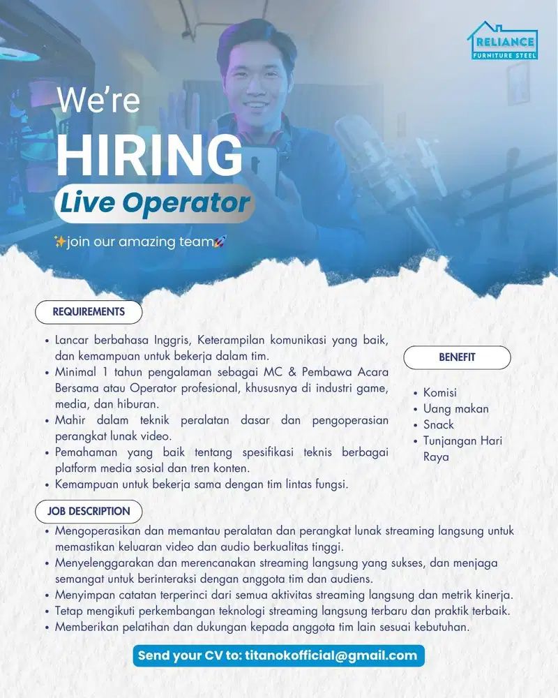 Live Operator/Control