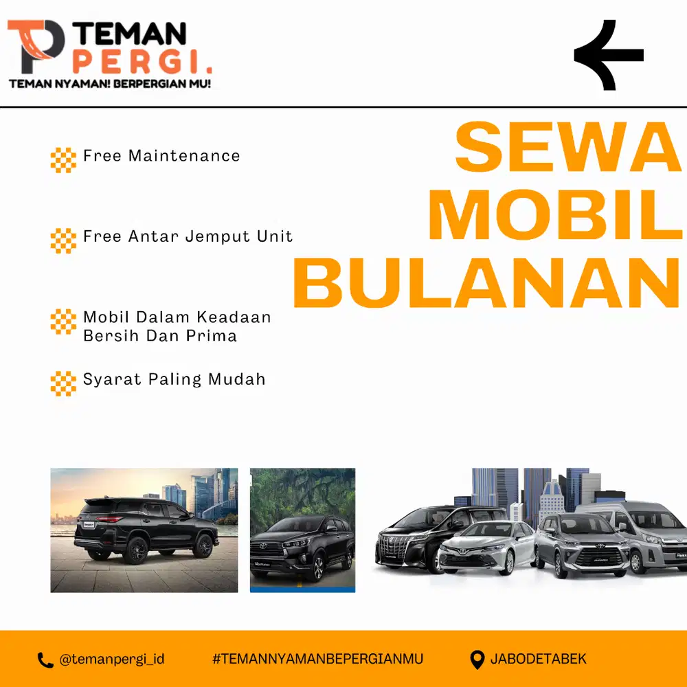 Mager ambil unit? Sewa Mobil Bulanan Free anter jemput unit!!