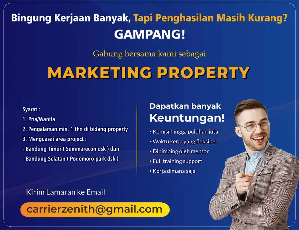 Lowongan Kerja Marketing Property