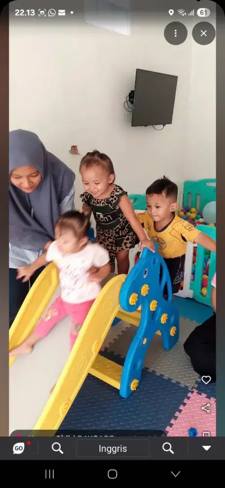 lowongan pengasuh Daycare