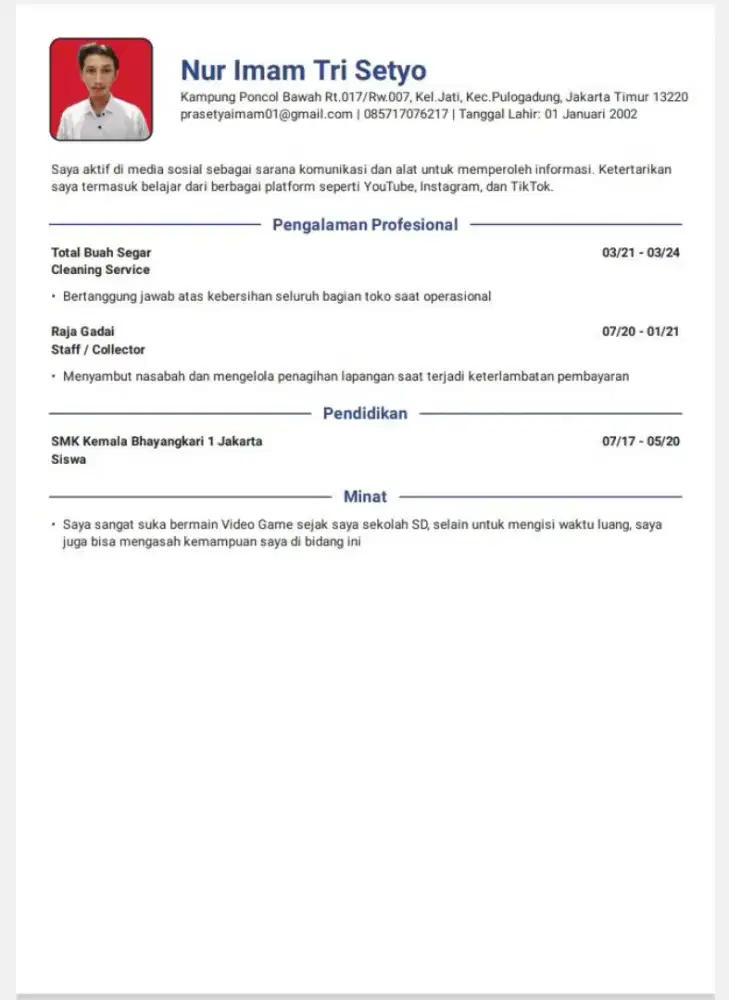 Mencari Pekerjaan
