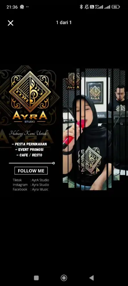Musik dangdut untuk cafe, pernikahan, DLL