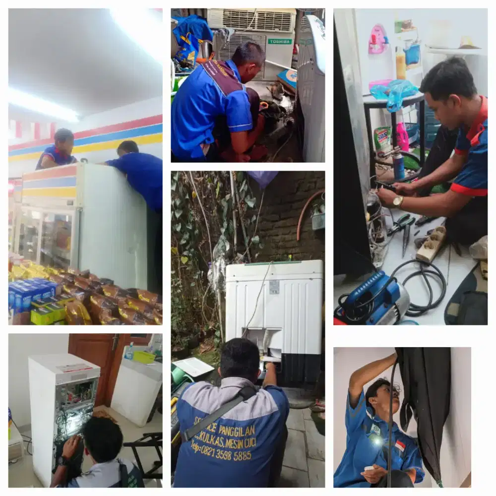 SERVICE,CEK MESIN CUCI.WATER HEATER.KULKAS AC DLL BERGARANSI