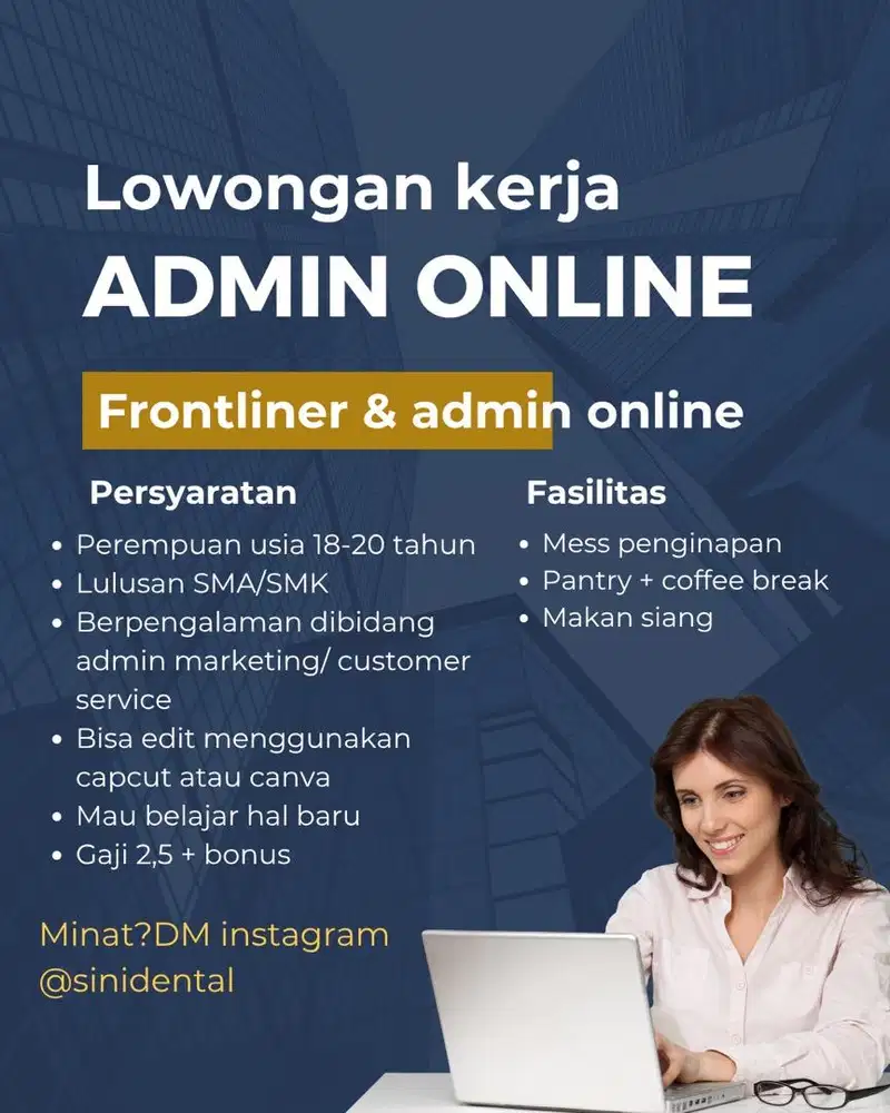 Admin dan frontliner