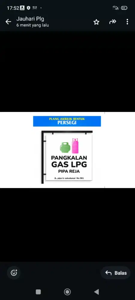 Dibutuhkan pekerja pria utk pangkalan LPG