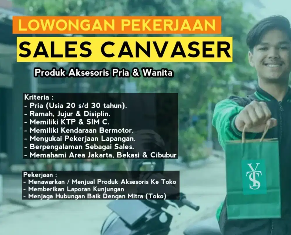 Lowongan Kerja Sales Canvas