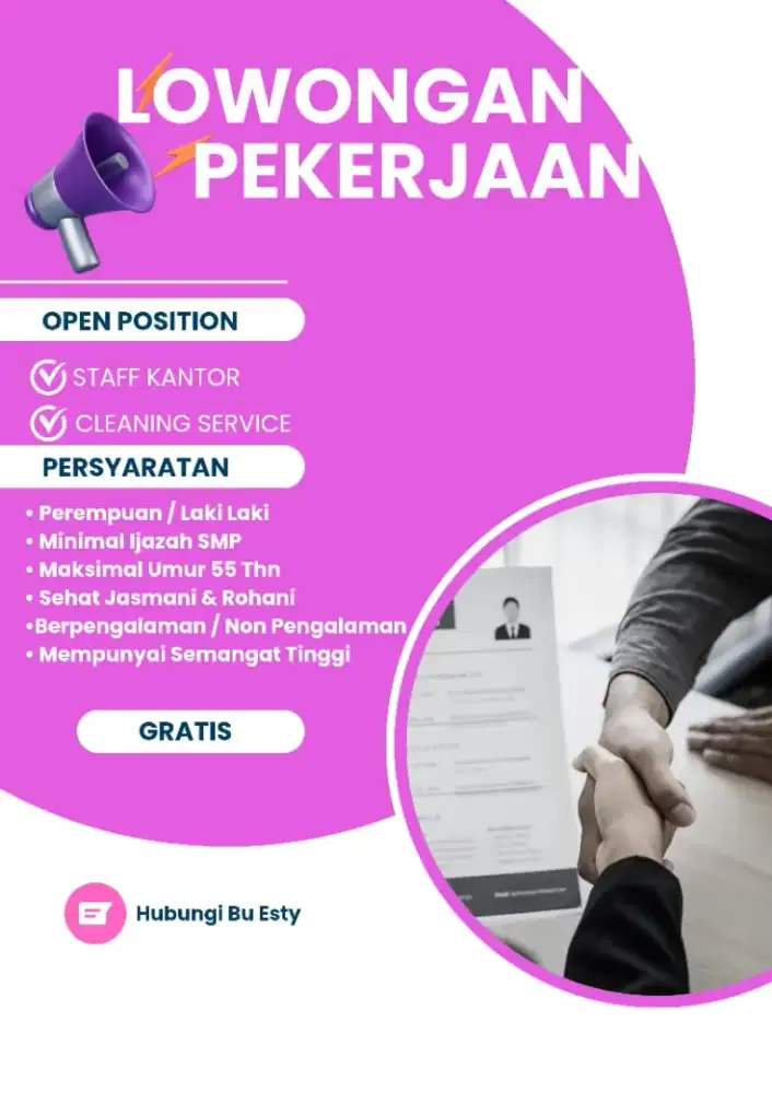 Lowongan pekerjaan