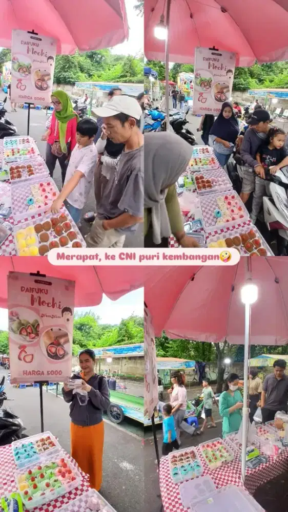 Dibutuhkan jaga stand mochi di CNI Puri Kembangan