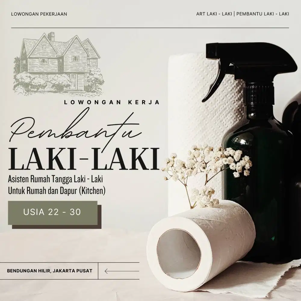 ART LAKI - LAKI RUMAH DAN DAPUR