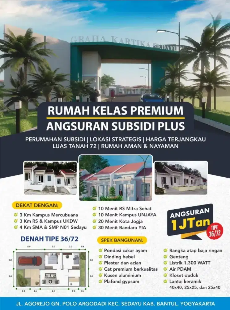 Dicari Administrasi & Marketing perumahan di Yogya