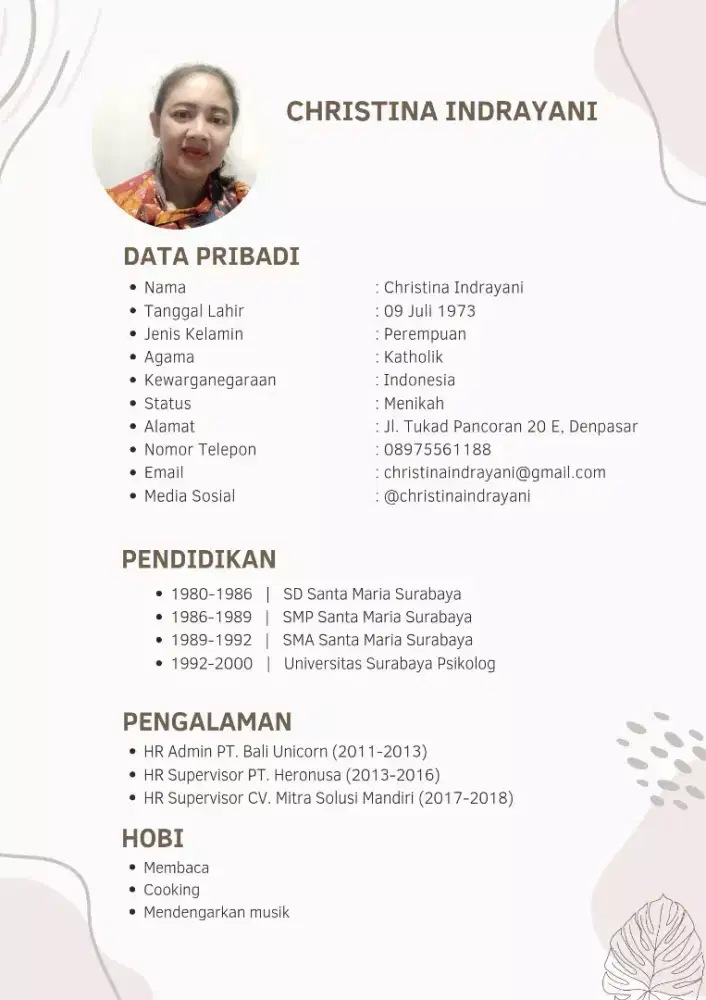 Cari pekerjaan freelance/part time