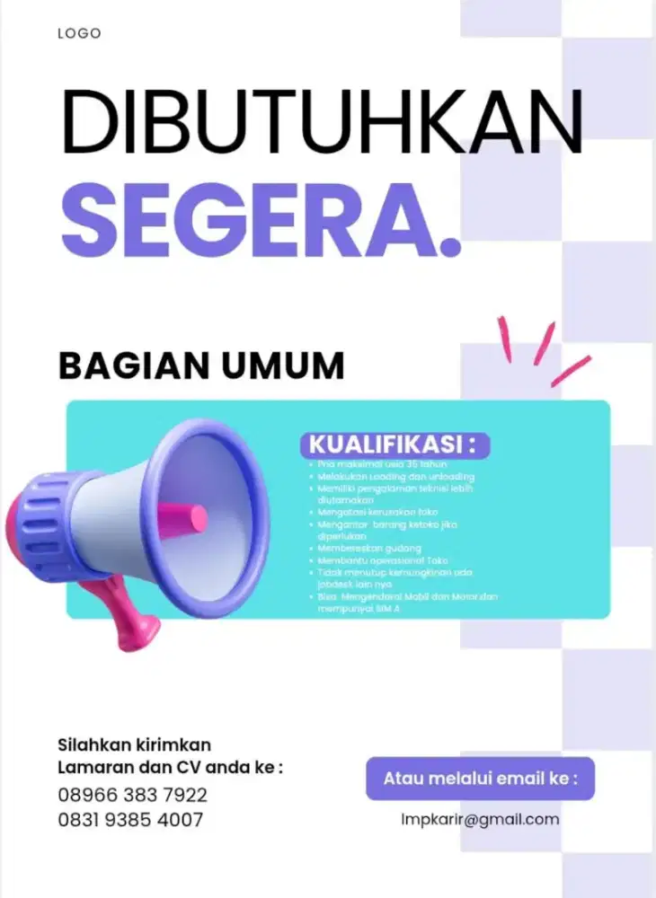 Loker bagian umum