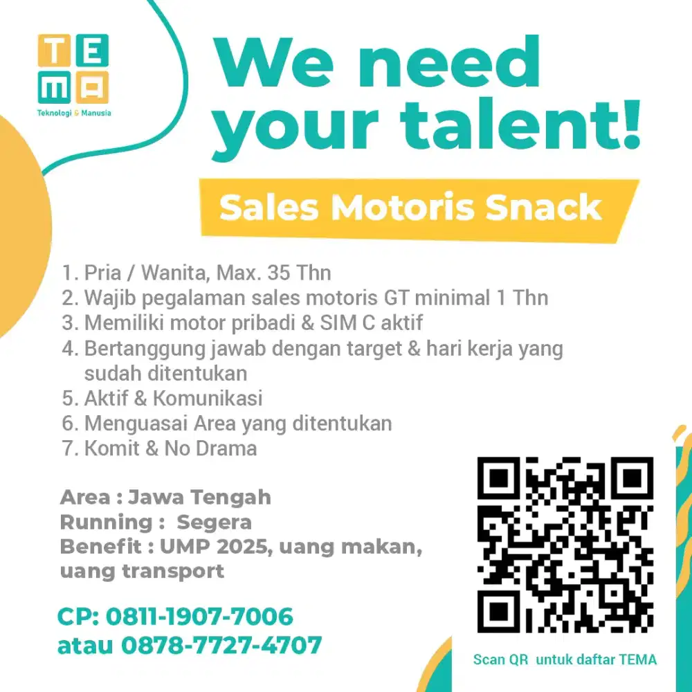 Motorist Produk Snack