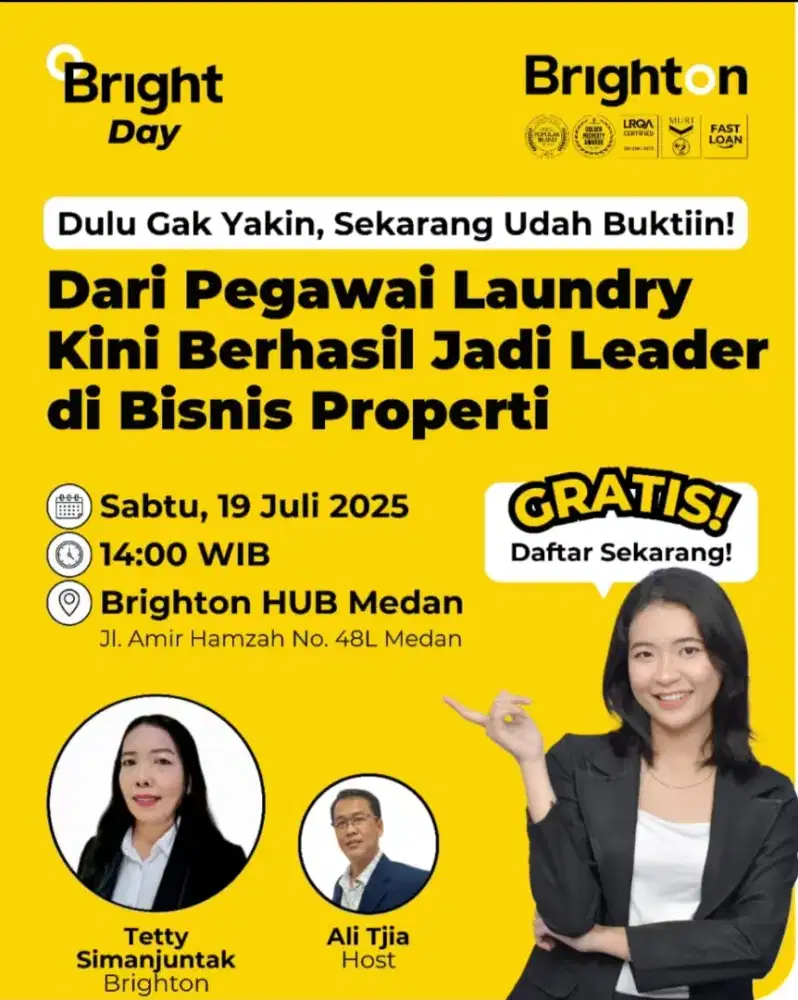 Lowongan Mitra Bisnis ( Agen Property)