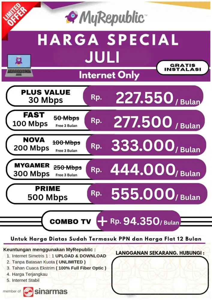 PROMO INTERNET WIFI MYREPUBLIC