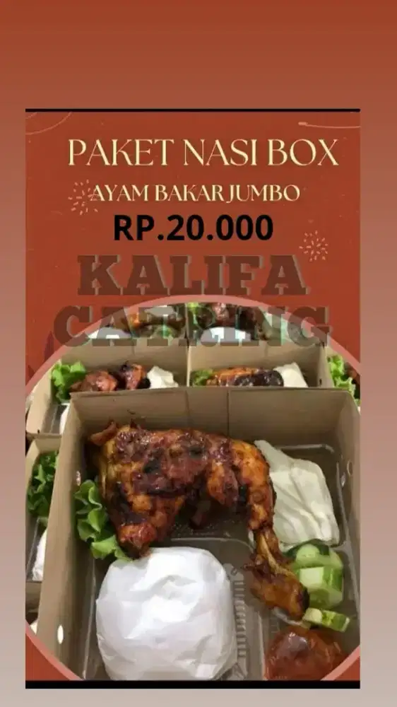 Jasa catring nasi box
