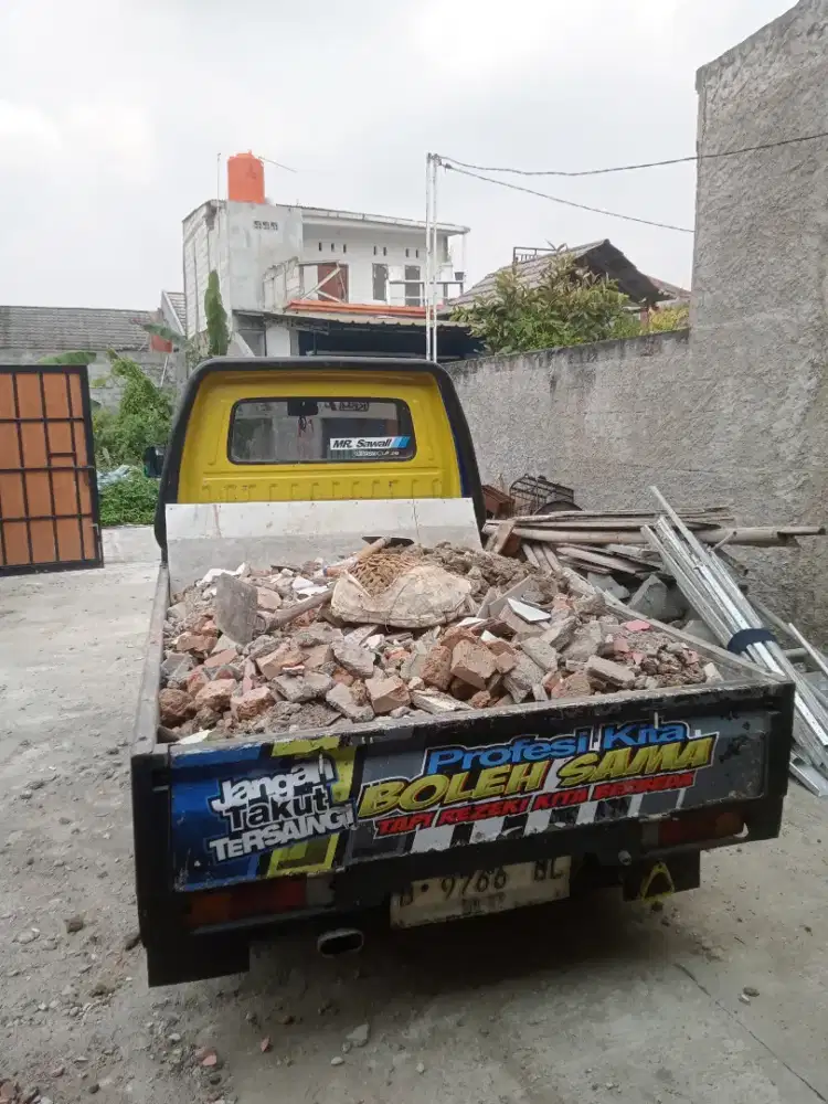 jasa angkut puing sampah peroyek