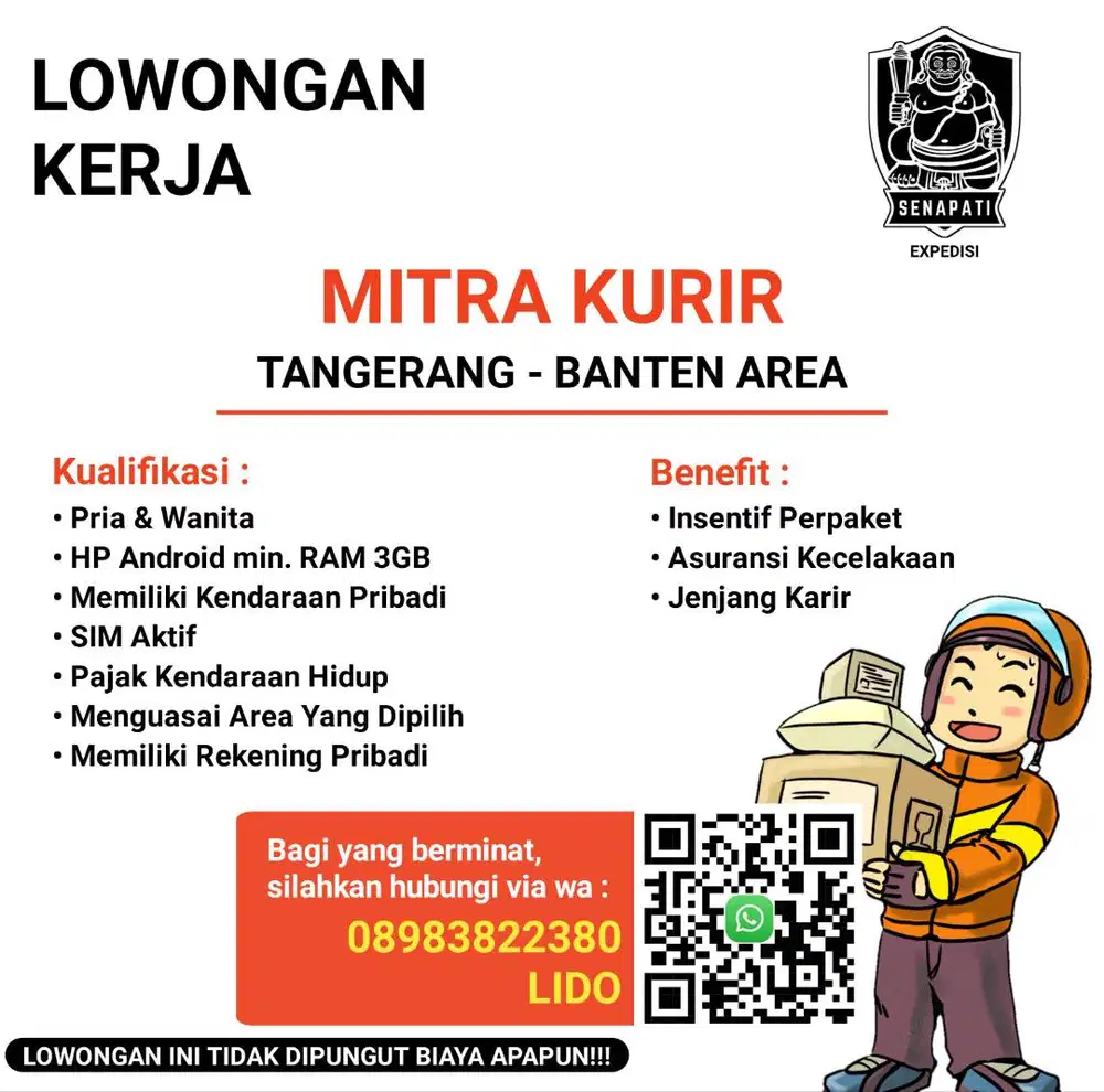 LOKER KURIR SPX DAN DRIVER