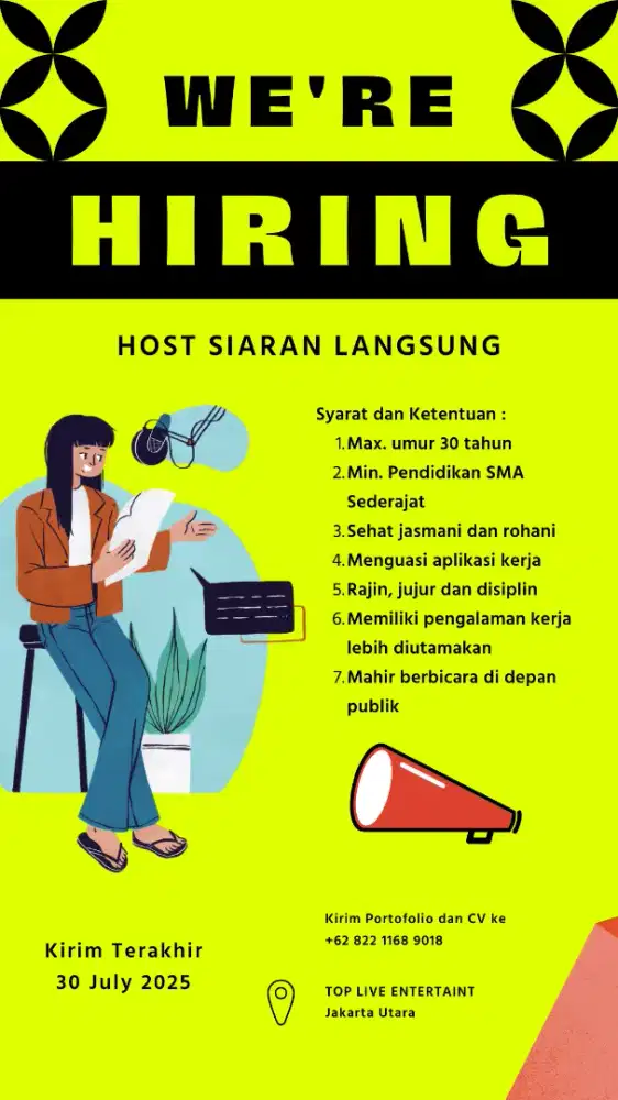 Host Live / Personalia