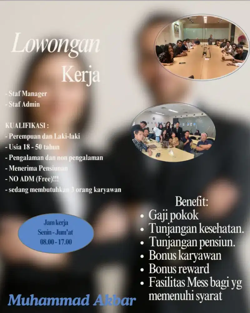 Dibutuhkan cepat !!!