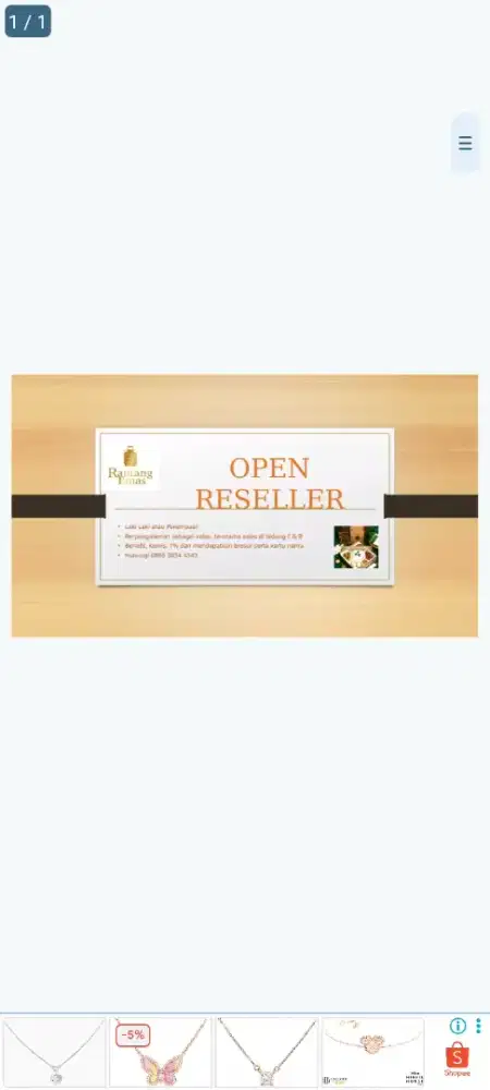 Open Reseller dan Affiliator
