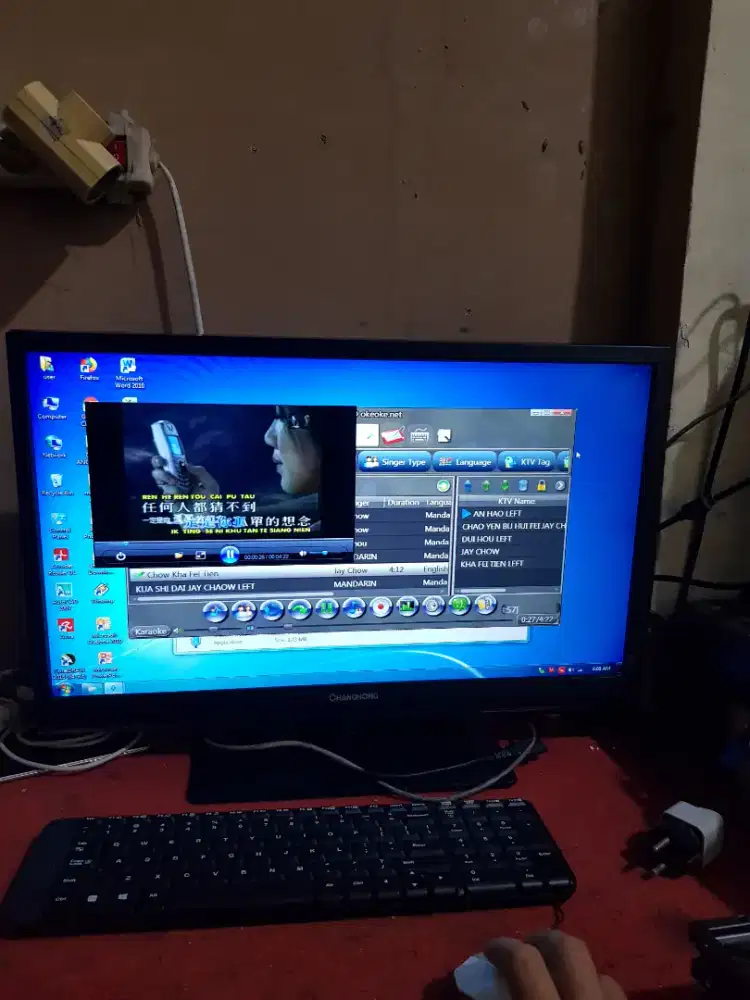 jasa karaoke. software lagu setting siap pakai