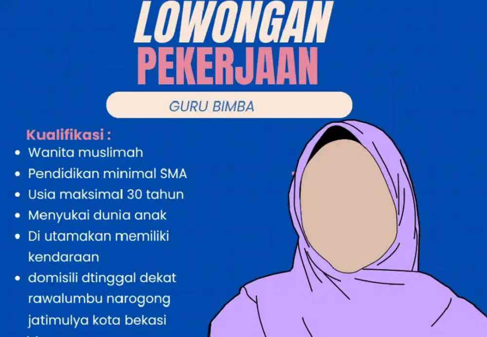 Lowongan guru bimba