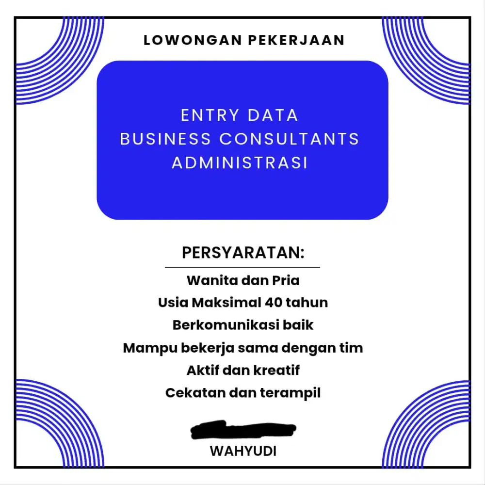 Lowongan pekerjaan