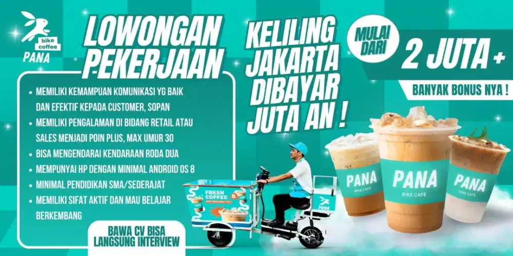 LOWONGAN KERJA MOBILE BARISTA