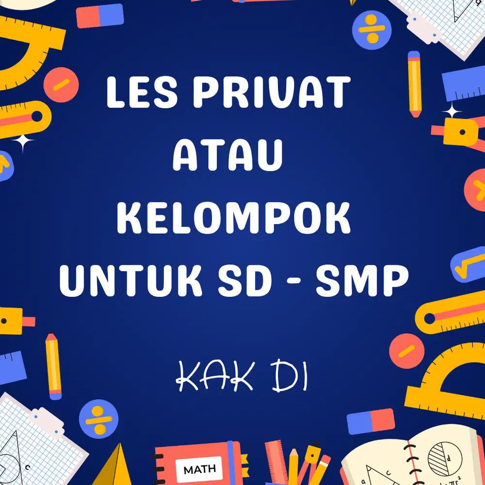 Les Private atau Group untuk SD - SMP