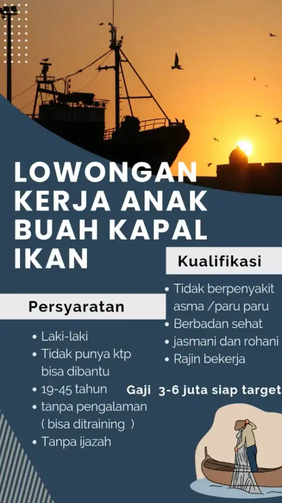 LOWONGAN KERJA ABK