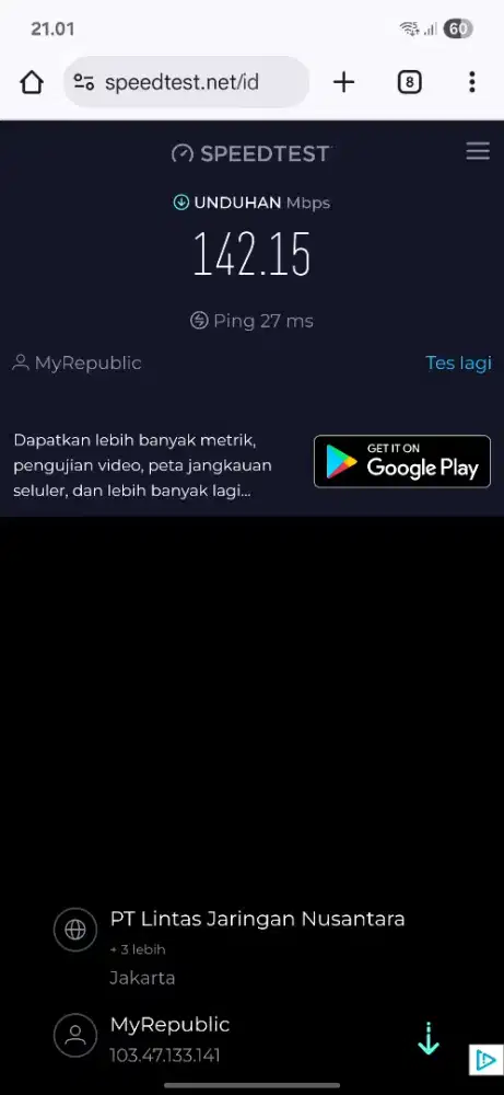 Pemasangan wifi MyRepublic