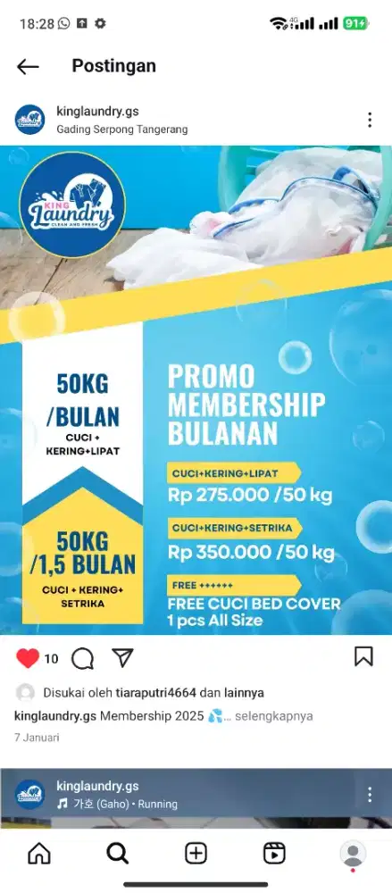 KARYAWAN LAUNDRY