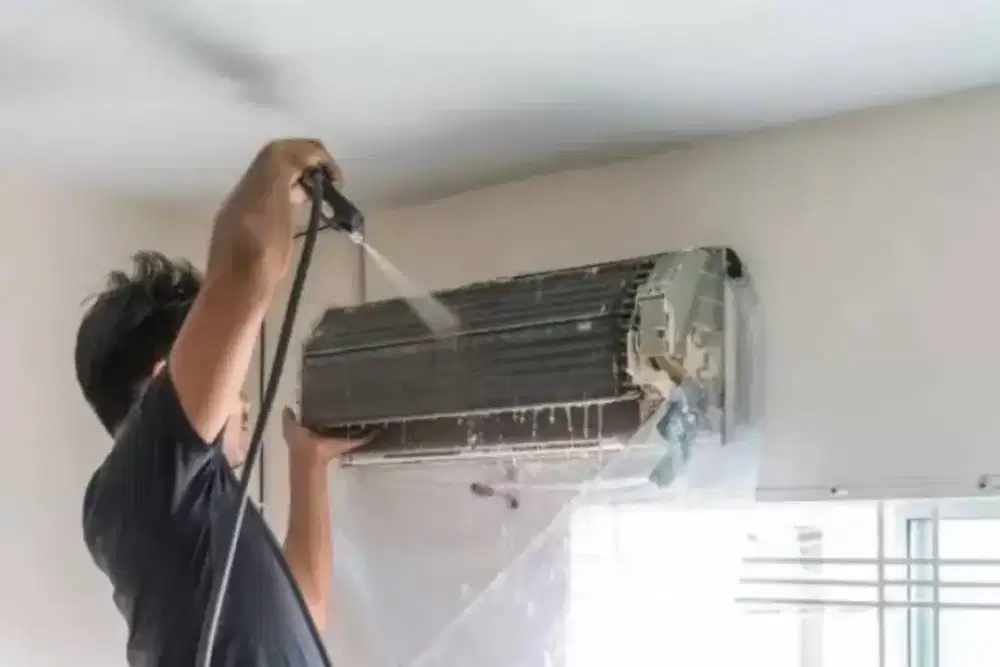 Service Ac, Cuci Ac, Overhaul, Isi/Tambah Freon, Bongkar Pasang Ac dll